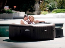 Надувной бассейн Intex Спа Jet Massage 168/218х71см