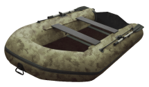 Надувная лодка FLINC FT320L камуфляж