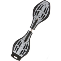 Скейт (роллерсерф, вейвборд) Dragon Board Surf серый двухколесный 