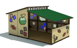 Теневой навес Полдник для улицы