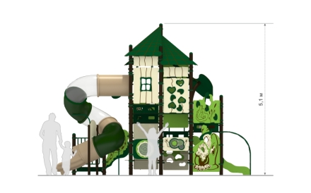 FUN-terra Детский игровой комплекс ЗЛ-23, фото 5