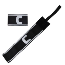 Капитанская повязка "TORRES", нейлон, безразмерная, черно-белый