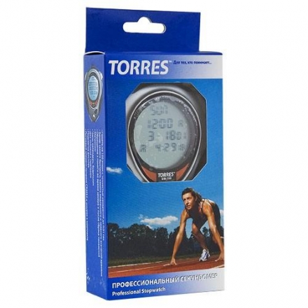 Секундомер профессиональный &quot;TORRES Professional Stopwatch&quot;, 100 ячеек памяти, сдвоенный таймер, фото 2