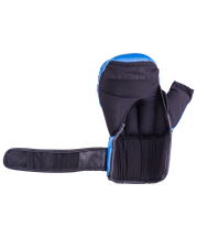 Перчатки для рукопашного боя HSIF RF3212L, 12oz, L, к/з, синий Перчатки для рукопашного боя HSIF RF3212L, 12oz, L, к/з, синий