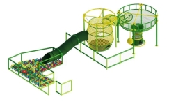 Вязаный комплекс Зеленый лес, фото 1