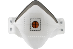 Респиратор с клапаном Jeta Safety, FFP2 NR D, трехпанельный JM-9322, фото 3