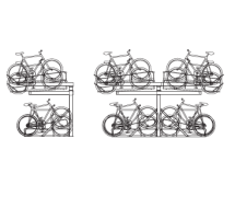 Велопарковка для пунктов проката Ground Two