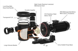 Насос с префильтром Emaux UPH 550, фото 2