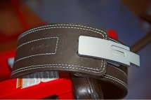 Пояс для пауэрлифтинга 100 мм с карабином двухслойный