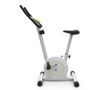 Велотренажер DFC B504B магнитный (белый корпус, зеленая полоса)