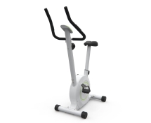 Велотренажер DFC B504B магнитный (белый корпус, зеленая полоса)