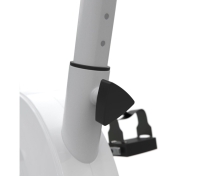 Велотренажер DFC B504B магнитный (белый корпус, зеленая полоса)