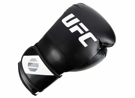 (UFC Перчатки тренировочные для спарринга черные - 8 Oz), фото 2