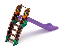 Горка пластиковая - ИО 42.01.01-02 - (сиреневый скат) H=1200 (Майя), фото 4