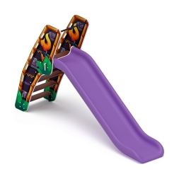 Горка пластиковая - ИО 42.01.01-02 - (сиреневый скат) H=1200 (Майя), фото 1