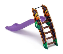 Горка пластиковая - ИО 42.01.01-02 - (сиреневый скат) H=1200 (Майя), фото 2