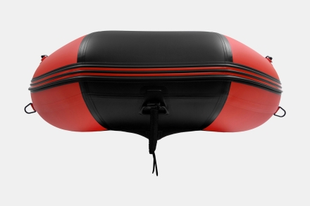 Gladiator C 370 AL ACTIVE Красно-черный моторная лодка ПВХ Алюминиевый пайол, фото 5