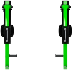 Приседания (зеленый) - Уличный тренажер - СТ 025-12.П, фото 5