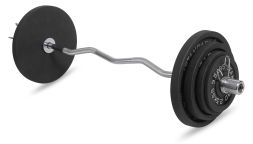 Гриф 50 мм. W-образный 1,2 м. до 120 кг. VictoryFit VF-S5012W120, фото 4 Гриф 50 мм. W-образный 1,2 м. до 120 кг. VictoryFit VF-S5012W120, фото 4