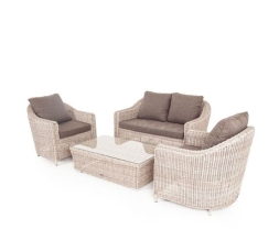 Зона 6 Кон Панна лаунж-зона из искусственного ротанга, цвет бежевый, фото 2