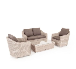 Зона 6 Кон Панна лаунж-зона из искусственного ротанга, цвет бежевый, фото 3