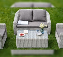 Зона 6 Кон Панна лаунж-зона из искусственного ротанга, цвет бежевый, фото 16