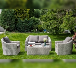 Зона 6 Кон Панна лаунж-зона из искусственного ротанга, цвет бежевый, фото 14