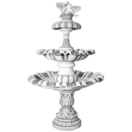 Фонтан классический &quot;Голуби&quot; 3 чаши артикул 983, фото 1