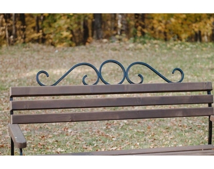Скамейка TORUDA кованая «Ажур» 1,5 м, фото 3