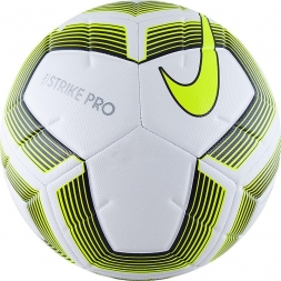 Мяч футбольный любительский &quot;NIKE Strike Pro TM&quot;, р.4, белый-черный-салатовый