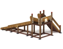 Горка Зима (коричневый) Н-1500 ИО 49.01.01-13 Горка Зима (коричневый) Н-1500 ИО 49.01.01-13