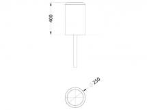 РМФ 1.03 Столбик Н=400