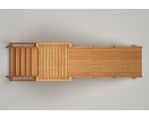 Зимняя деревянная горка “Зима wood”-2