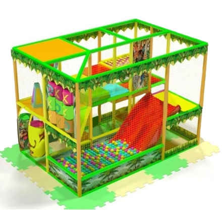 Детский игровой лабиринт &quot;Сладость&quot; 8,3 м² (3,5*2,35*2,5м), фото 1