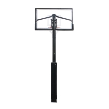 Усиленная баскетбольная стационарная стойка DFC ING 72&quot; / закаленное стекло