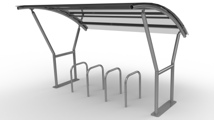 Велопарковка с навесом &quot;Сити&quot;, фото 3