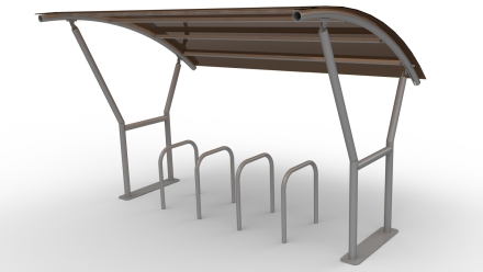 Велопарковка с навесом &quot;Сити&quot;, фото 2