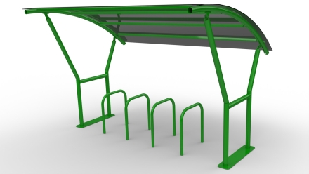Велопарковка с навесом &quot;Сити&quot;, фото 1