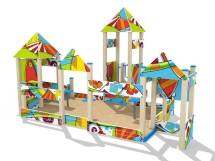 Песочный дворик, паттерн &quot;Фэнтази&quot; ПС023.01.02.01