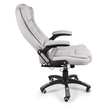 Офисное массажное кресло Calviano Veroni 52 (ткань, серое), фото 5