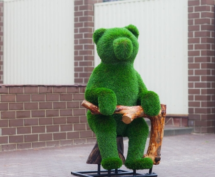 Топиари &quot;Медвеженок с корягой&quot;, фото 1