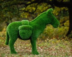 Топиари Ослик с кашпо газон Eco, фото 8