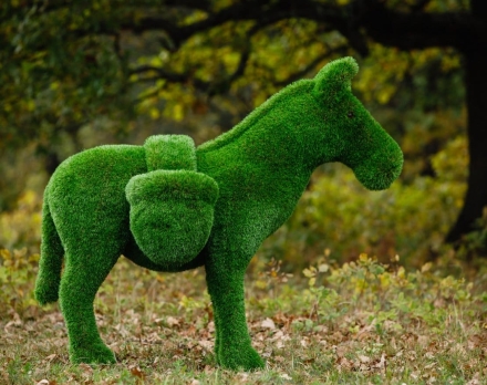 Топиари Ослик с кашпо газон Eco, фото 8