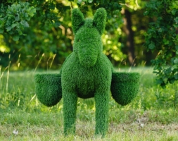 Топиари Ослик с кашпо газон Eco, фото 4