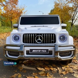 Электромобиль Mercedes-Benz AMG G63 4WD S307 24V белый, фото 3