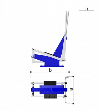 Уличный тренажер Эллиптический Romana 207.50.05, фото 2