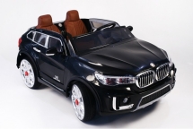 Электромобиль BMW X7 черный (двухместный) Harleybella 8220186A-2R 8220186A-2R