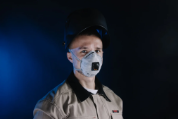 Респиратор Jeta Safety угольный FFP2 с клапаном (10 шт.), чашеобразный, JM-8626, фото 7