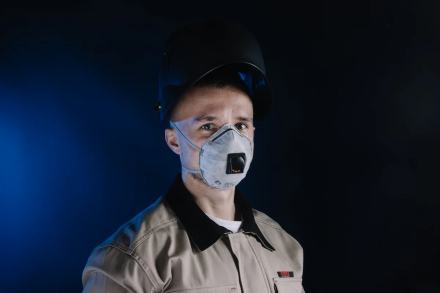 Респиратор Jeta Safety угольный FFP2 с клапаном (10 шт.), чашеобразный, JM-8626, фото 7