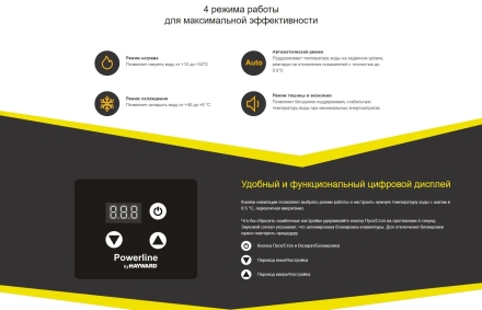 Тепловой насос Hayward Powerline Inverter 11 кВт, фото 5